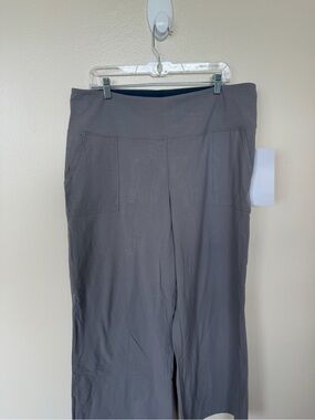 WOMEN WITH CONTROL Tummy Control Wide-Leg Grey Pant